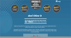 Desktop Screenshot of dontblowitva.com